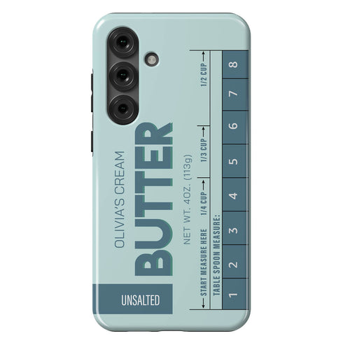 Custom Name Butter Cream Galaxy Case